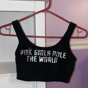 NWOT Victoria's Secret PINK Sports Bra Limited Ed.
